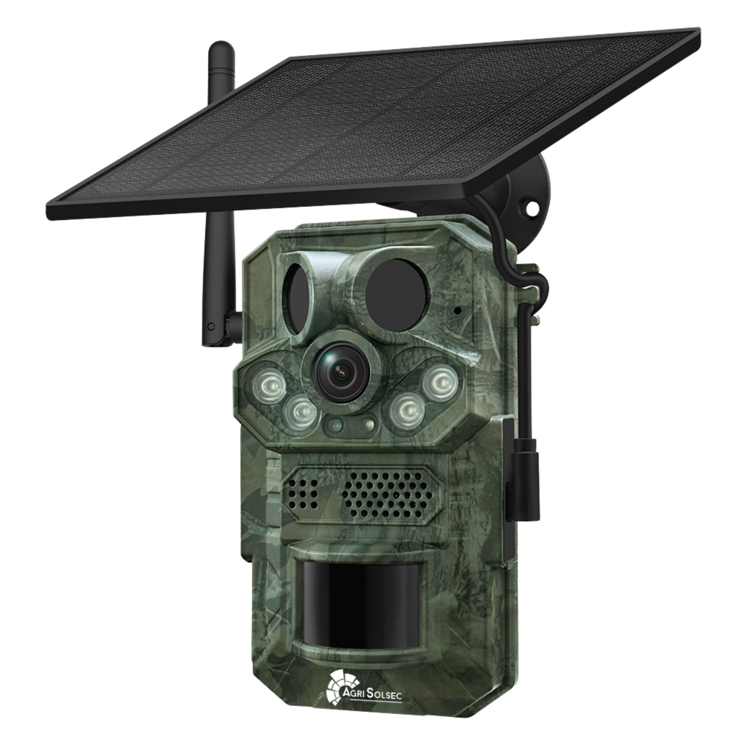 Agri Solsec 4G No Glow Solar Trail Camera (SIM Card, SD, and Solar