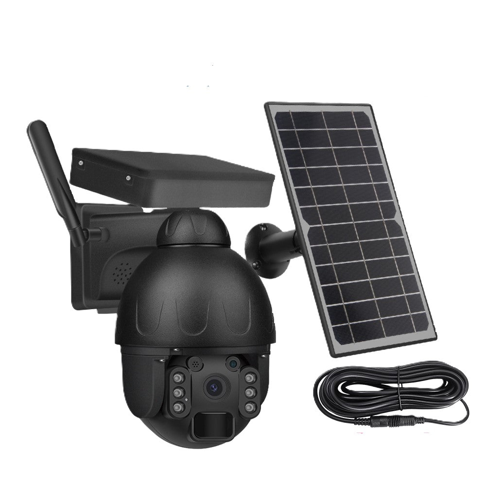 4G/3G Steel Solar PTZ Camera (With SIM and Memory)
