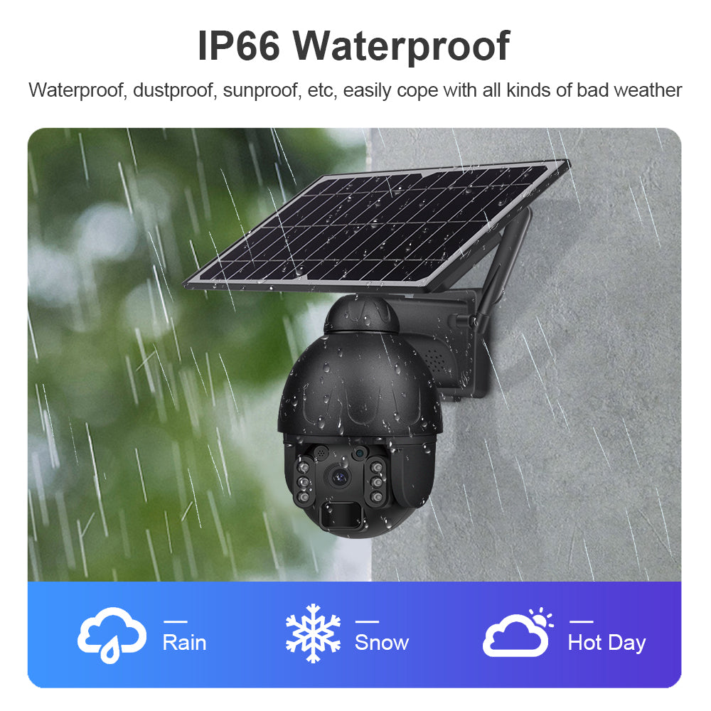 Wifi Steel Solar PTZ Camera(with memorycard) - Image 8