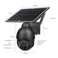 Wifi Steel Solar PTZ Camera(with memorycard) - Image 3