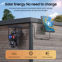 Agri Solsec Wi-Fi 20X Zoom Solar Dual Lens PTZ Camera - Image 5