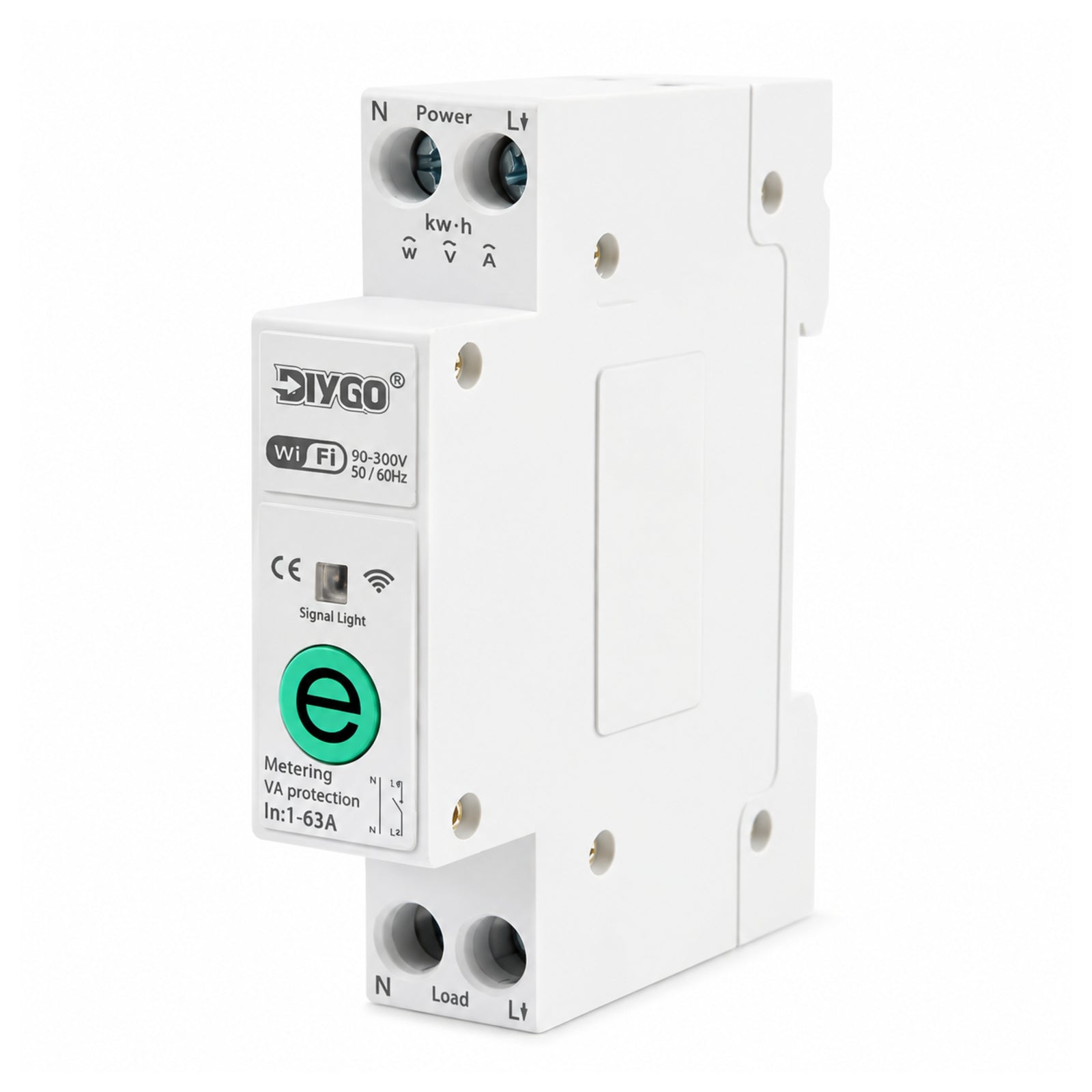 63A WiFi Smart Energy Meter – Single Phase | Agri Solsec