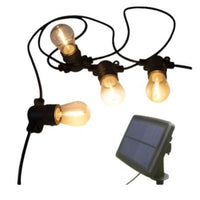 Solar Powered Outdoor LED String Lights- 15M (15 Bulbs) - Image 2