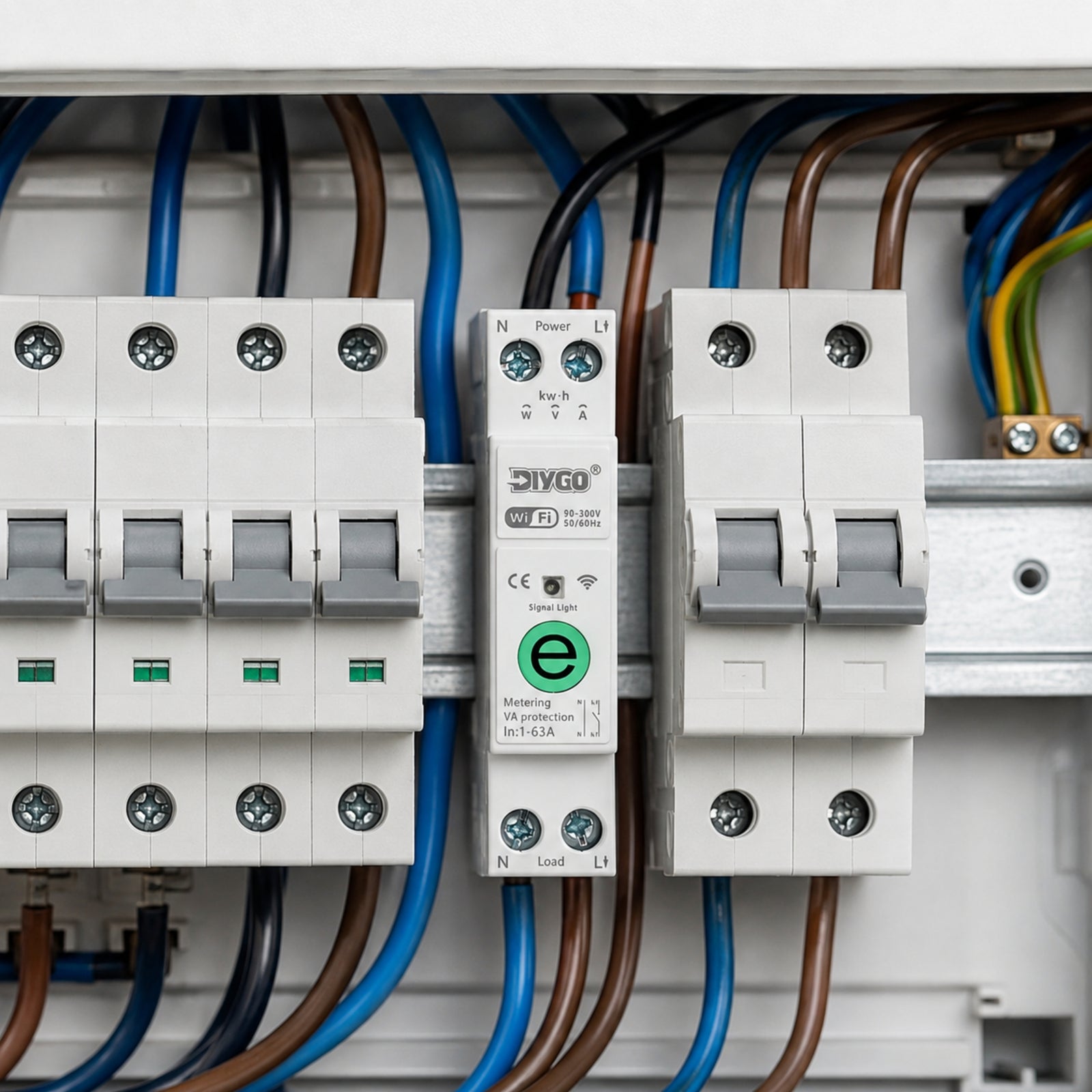 63A WiFi Smart Energy Meter – Single Phase | Agri Solsec