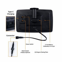 Solar Powered Outdoor LED String Lights- 15M (15 Bulbs) - Image 3