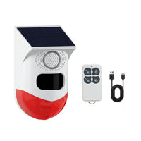 PIR Outdoor Solar Sensor with Remote Control