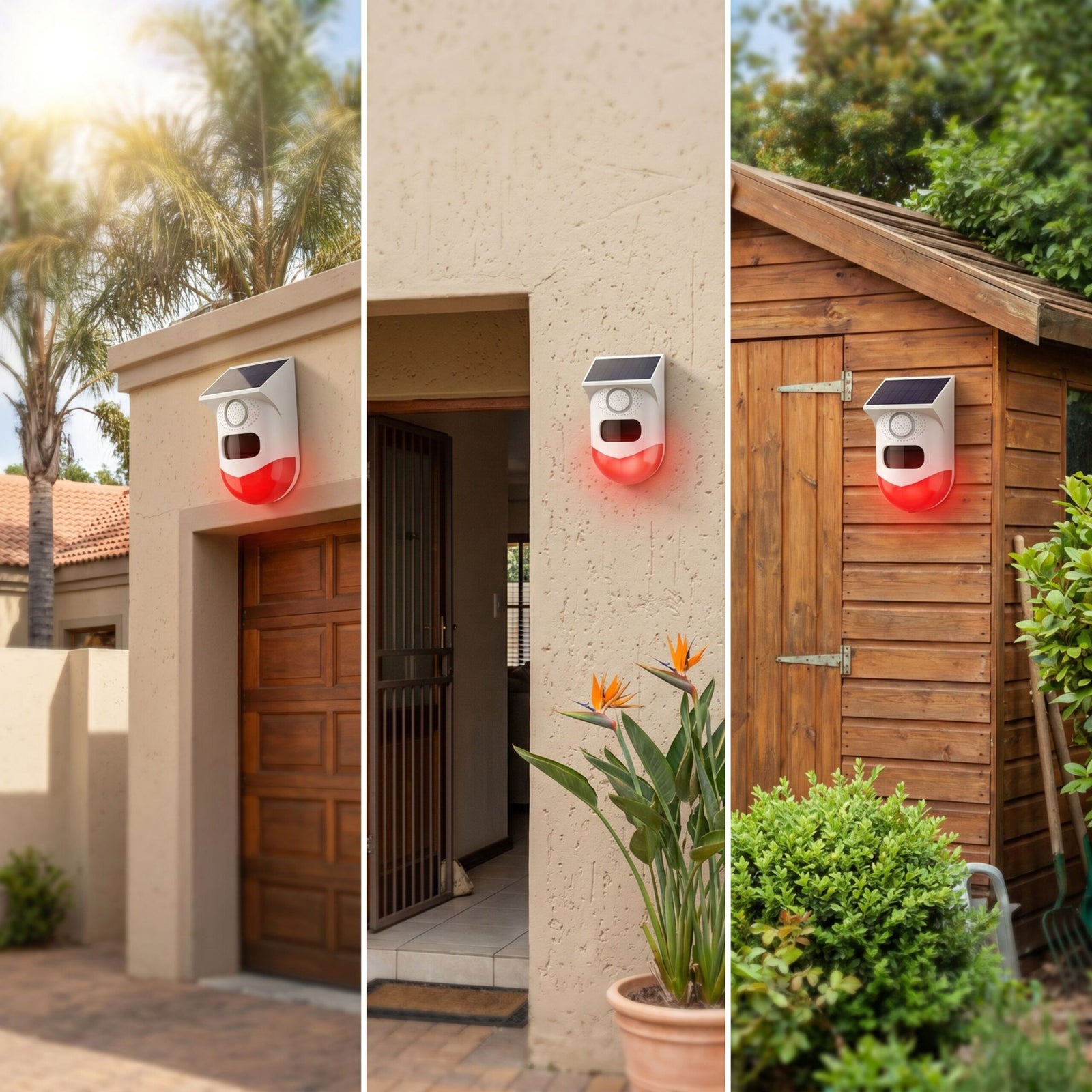 PIR Outdoor Solar Sensor with Remote Control - Image 4