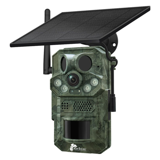 Agri Solsec 4G No Glow Solar Trail Camera (SIM Card, SD, and Solar Panel)