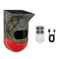 CAMO PIR Outdoor Solar Sensor with Remote and Siren Alarm
