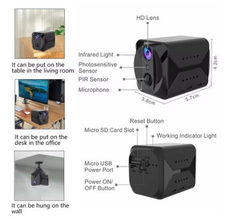 Agri Solsec Wi-Fi Spy Cam with 32GB Memory Card - Image 4