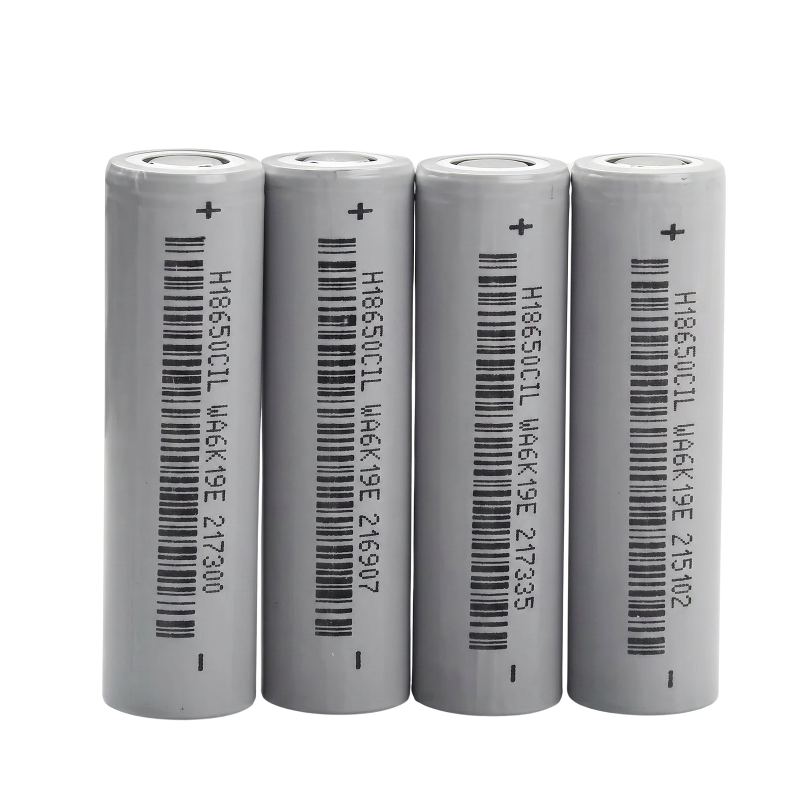 18650 Lithium-ion Rechargeable Battery- 3.7V 2600mAh Pack of 4