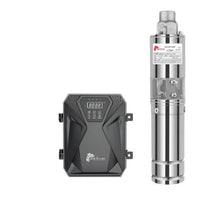 Agri Solsec solar borehole pump and controller – 3AGS1.2-56-24-120