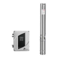 Agri Solsec solar borehole pump and controller – 3AGS4.8-95-110-750-A/D