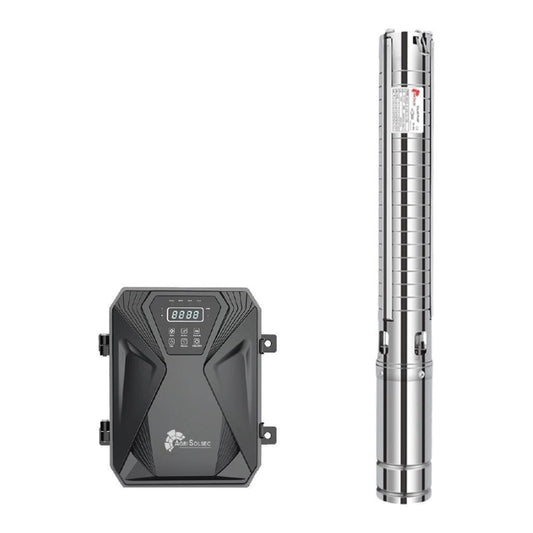 Agri Solsec solar borehole pump and controller – 4AGSC6-146-110-1300