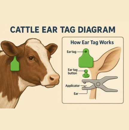 Ear Tag Applicator – Heavy-Duty Cattle Tag Tool | Agri Solsec - Image 6