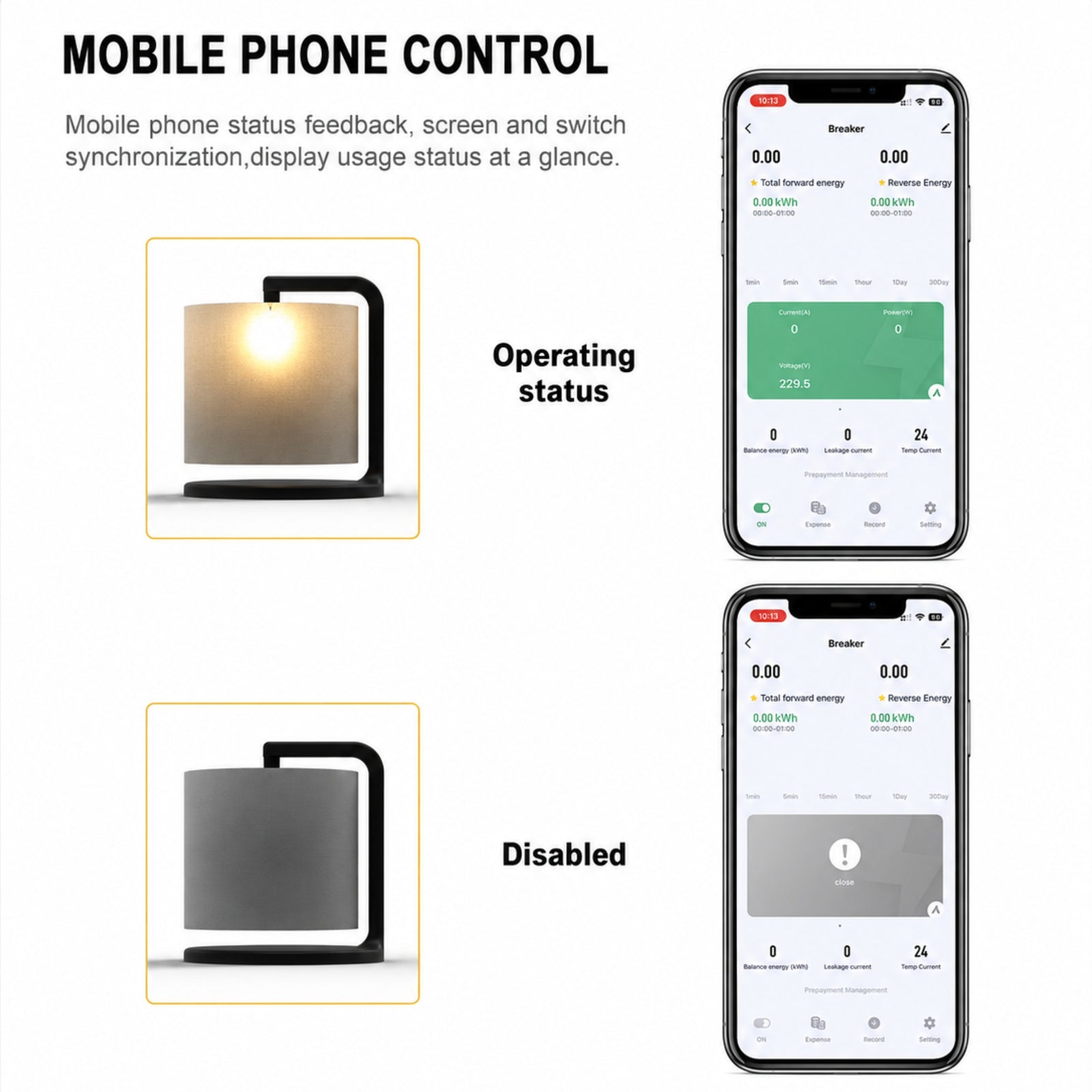 3-Phase 100A WiFi Smart Energy Meter with Solar Monitoring