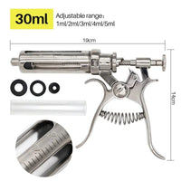 Agri Solsec Revolver Syringe – 50ml (Durable Reusable Animal Injector) - Image 3