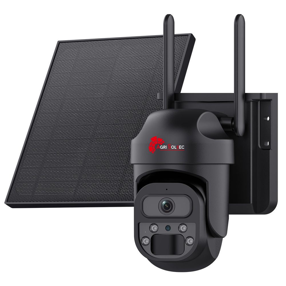 Agri Solsec Mini Lite 4G Solar PTZ Security Camera (32GB + SIM) - Image 2