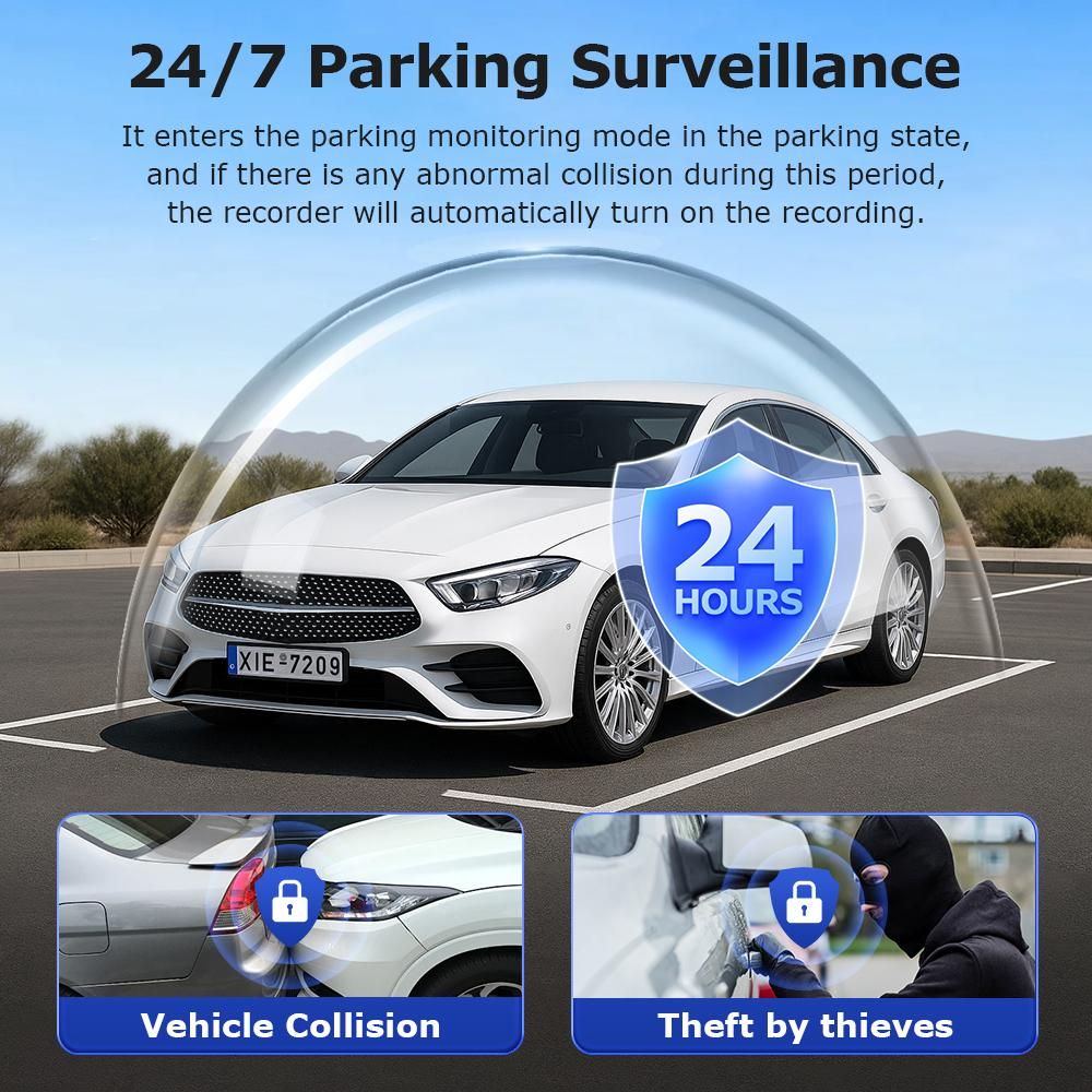 AGRI SOLSEC- 4G GPS Dual View Dash Cam with – SIMCARD and Memory