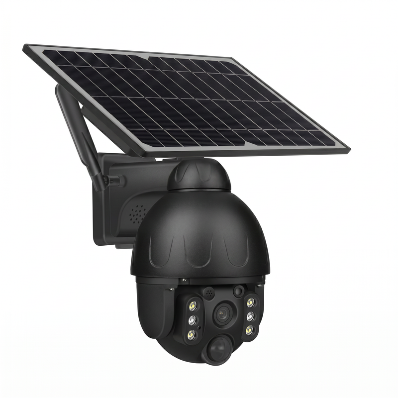 4G/3G Steel Solar PTZ Camera (With SIM and Memory)