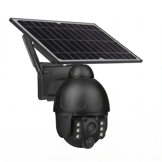 Wifi Steel Solar PTZ Camera(with memorycard)